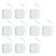 thumbnail image 4 of 10 parches de electrodos de 2 pulgadas con conector de clavija de 2 mm, parches de electrodos de masaje reutilizables para electroterapia, 4 of 12