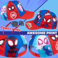 thumbnail image 4 of Set de Gorro y Gafas de Sol para Niños Marvel Spidey UV Get Trend, 4 of 6