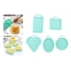 thumbnail image 1 of 5 Piezas / Kit de Moldes de Silicona para Pasteles, Bandeja de Chocolate para Muffins, Utensilios de Cocina con Orificio para Colgar Verde Macarena Molde de pastel de silicona, 1 of 8