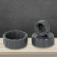 thumbnail image 2 of PVC Female End Caps Garden Irrigation Pipe End Caps Water Tube Screw Plug Joint Aquarium Fish Tanks Water Tube End Plug, 2 of 14