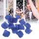thumbnail image 5 of 1000 Uds. Pétalos de flores de seda simulación de hoja de rosa para decoración de mesa de boda (azul profundo), 5 of 5