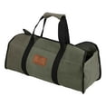thumbnail image 3 of WHITEDUCK TUFF Large Firewood Carrier 21 Oz. Heavy Duty Waxed Canvas Log Carrier Holder for Fireplace, Carrying Wood Indoor & Outdoor, 3 of 8