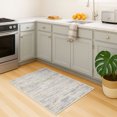 thumbnail image 6 of Suelur Washable Rug 2x3 Non Slip Rugs for Entryway Indoor Door Mat Super Soft SmallArea Rug with Rubber Backing for Kitchen Bedside, Gray/Beige/Neutral/Multi, 6 of 8