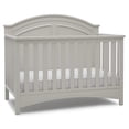 thumbnail image 3 of Delta Children Perry 6-in-1 Convertible Crib, Greenguard Gold Certified, Converts to Toddler Bed, Daybed, Sofa Bed & Full-Size Bed with/without Headboard, Fits Standard Crib Mattress, Moonstruck Grey, 3 of 14