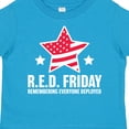 thumbnail image 4 of Inktastic Red Friday Remembering Everyone Deployed with Red American Flag Boys or Girls Toddler T-Shirt, 4 of 5