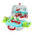 thumbnail image 1 of Juego de juguetes de Doctor para niños, juego de simulación de rol, Kits de Doctor, juguete con caja de almacenamiento, regalo de cumpleaños para niños y niñas oso de fresa Electrónica, 1 of 5