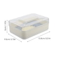 thumbnail image 2 of Raindrops Portable Travel Soap Box with Leak-Proof Lid, Multi-Color, Ideal for Bathroom, Outdoor, and Travel Use, 2 of 8