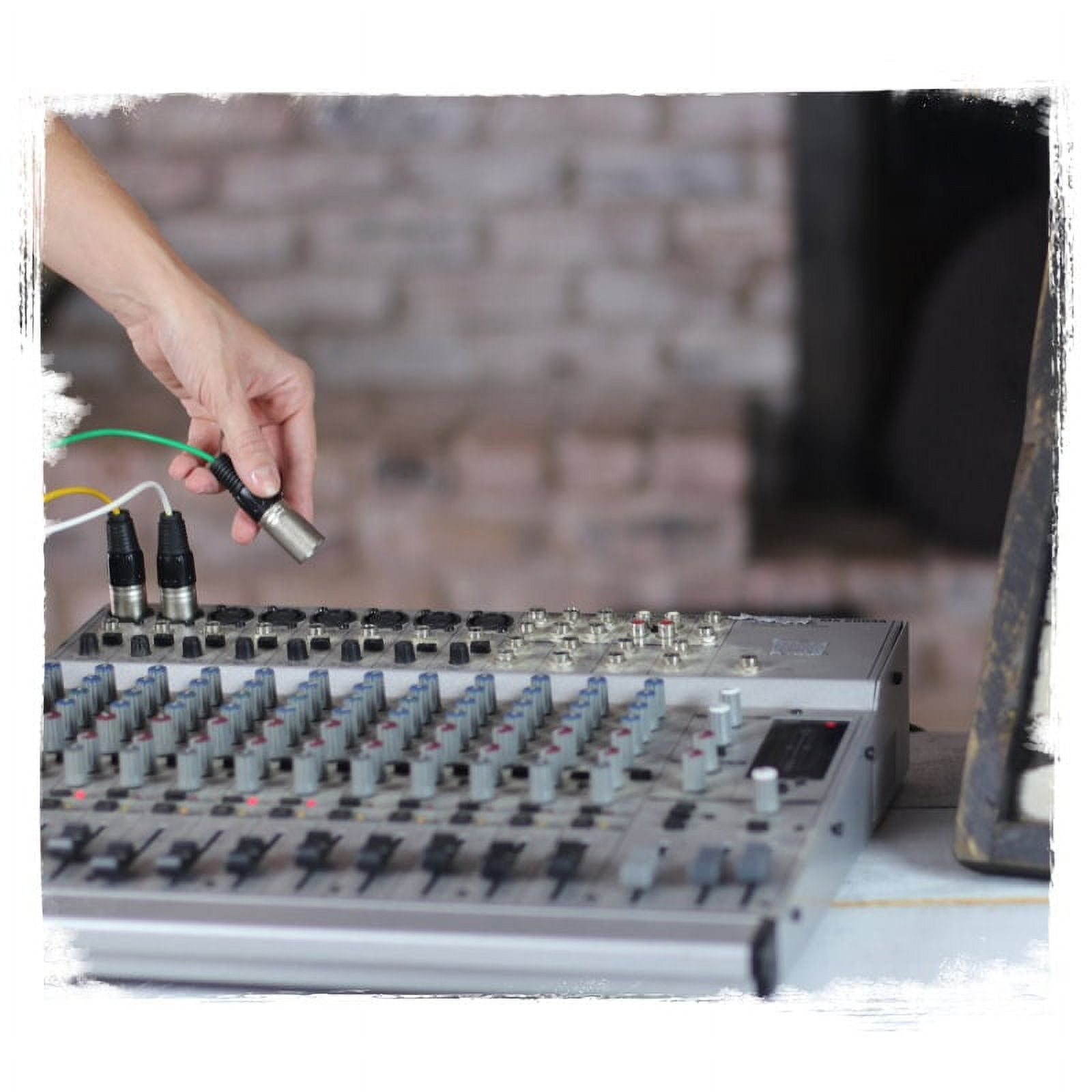 XLR Snake Cable (8 Channels) 20 FT by Fat Toad Patch Studio, Stage, Live Sound Recording Multicore Cords Pro Audio Shielded Female to Male Microphone Cables for DJ Digital Mixers or PA Amplifiers