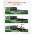 thumbnail image 5 of KFFKFF Soft Roll-Up Truck Bed Cover, Compatible with 2019-2025 Ram 1500 New Body, Designed for 5.7 ft (67 in) Bed Without Rambox or Split Tailgate, Durable PVC Cover with Aluminum Alloy Support Bars, 5 of 9