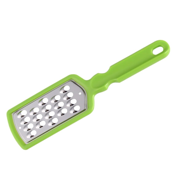 Mouliraty Handheld Cheese Grater - Cheese Grater With Soft Handle - Grater For Kitchen, Spices, Ginger - Stainless Steel Cheese Shredder - Lemon Zester To