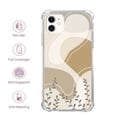 thumbnail image 2 of Boho Minimalist Plant Case Compatible with iPhone 12,Aesthetic Art Design TPU Bumper Cover Case, 2 of 6