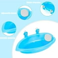 thumbnail image 2 of Bird Bath Box for Various Parrot Birds, Portable Parrot Hanging Bathroom Encourages Cleaning, Translucent Plastic Construction for Close Monitoring, Durable and Non-Toxic Design, 2 of 5
