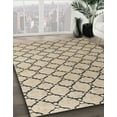 thumbnail image 2 of Ahgly Company Indoor Round Abstract Dark Almond Brown Terrilis Area Rugs, 7' Round, 2 of 6