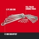 thumbnail image 3 of Juego de llaves combinadas CRAFTSMAN Metric, 20 piezas, 3 of 5