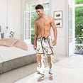 thumbnail image 7 of FREEAMG Sloth Cotton Pajama Pant for Men, Super Soft Lightweight Lounge Pajama Bottoms Drawstring Sleepwear Pant with 2 Pockets, 7 of 7