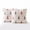 White Green Red, variant on Sm:)e Pine Tree Christmas Throw Pillow Covers 18x18 Inch Set of 2, Soft Plush Faux Fur 3D Embroidered Decorative Cushion Covers for Couch Sofa Bedroom Living Room Home Decor, White Green