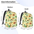 thumbnail image 3 of Lsque Colorful Outer Space Pattern Canvas Daypack, Durable Backpack, High-quality Versatile Backpack,Vintage Compact Backpack-Small, 3 of 6