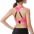 thumbnail image 3 of CFLVAEK Women's Adjustable Back Strappy Sport Bras High Impact Lightweight Yoga Bra Moisture Wicking Wirefree Gym Bralettes Comfy Full Coverage Exercise Bralette with Support, 3 of 8