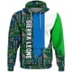 thumbnail image 3 of Sudadera con capucha unisex de manga larga con estampado 3D de la bandera nacional de Sierra Leona, informal, de calle, de gran tamaño, para primavera, 3 of 5