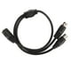 thumbnail image 2 of Cable Din hembra de 5 pines a 2 macho Din de 5 pines, 5 núcleos, adaptador divisor Y Flexible DIN de 5 pines, Cable de conexión de sonido para estudios, 2 of 8