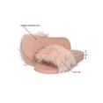 thumbnail image 6 of New Women Heart.thentic FLO-10 Faux Fur Open Told Molded Footbed Slide, 6 of 7