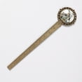 thumbnail image 2 of Cartoons Book Marks: Lace Bookmark in Antique Bronze - the Gift for Readers and Book Lovers, 2 of 5