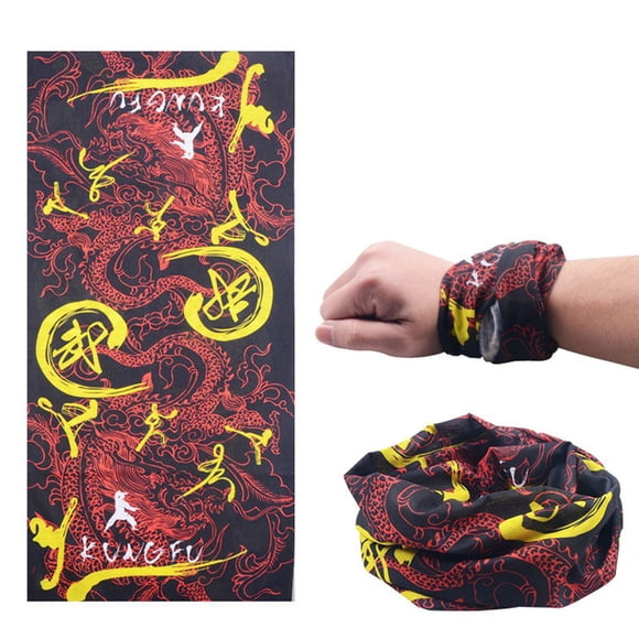 Été en Plein Air Hommes et Femmes Crème Solaire Masque Foulard Sans Couture Magique Bandeau
