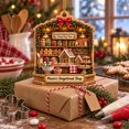 Wooden Ornament Gingerbread Shop Christmas Tree Hanging for Bakers ...