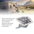thumbnail image 4 of Trailer Door T Handle Latch, Folding T Handle Tool Box Lock  for RV for Truck, 4 of 7