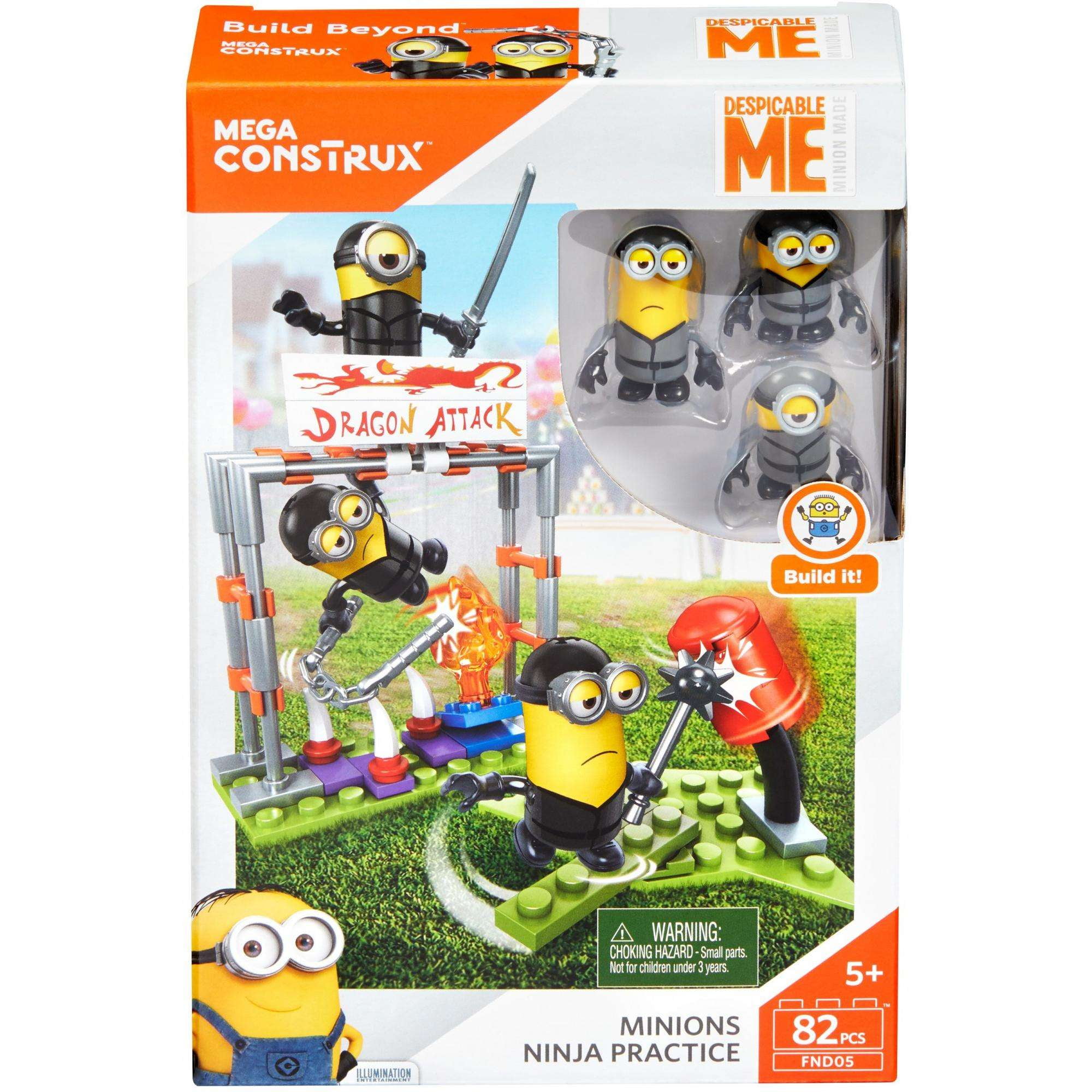 Mega Construx Despicable Me Minions Ninja Practice Walmart Com Mega Construx Despicable Me Minions Ninja Practice Walmart Com