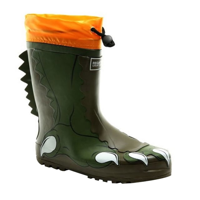 Dare 2B Boys/Girls Mudplay Dinosaur Wellingtons