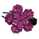 thumbnail image 1 of Pinzas para el pelo con diamantes de imitación para mujer, horquillas para el pelo, pinzas para el pelo para cabello grueso Rosa roja, 1 of 6
