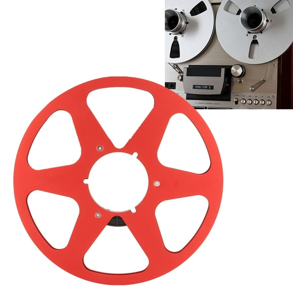Universal Tape Reel, 10in Open Reel Audio Aluminum Takeup Reel Recorder Accessory Empty Disc Opening Machine Parts for Nab, for 1/4in Tapes