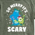thumbnail image 3 of Monsters Inc - So Merry Its Scary - Men's Short Sleeve Graphic T-Shirt, 3 of 5
