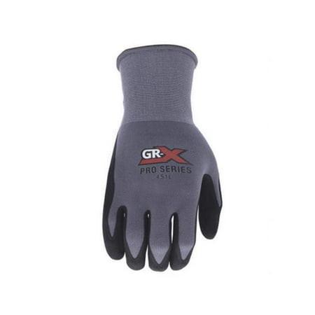 

Kole Imports AB220-36 GRX Professional Series 451 Microfoam Nitrile Work Gloves - Medium - Pack of 36