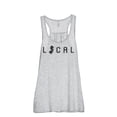 thumbnail image 1 of Thread Tank Local New Jersey State Women's Sleeveless Flowy Racerback Tank Top Sport Grey Large, 1 of 5