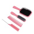 thumbnail image 4 of Peine para el cabello, cepillo para el cabello de 4 piezas, juego de peine para el cabello, cepillo para el cabello con paleta, características de vanguardia, 4 of 8