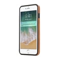 thumbnail image 2 of Allytechgroup Stylish iPhone 8 Plus/ 7 Plus Wallet Case, Secure Case for Apple iPhone 8 Plus/ 7 Plus, Multi-functional Durable, Ring Holder Hand Wrist Stand Shockproof Case for Women Men, Brown, 2 of 7