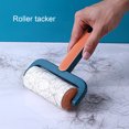 thumbnail image 1 of Airle Rouleau à Peluches Forte Adhérence Déchirer Type Papier Remplaçable Noyau Réutilisable en Plastique Collant Brosse de Nettoyage des Cheveux de Lit Fournitures à la Maison, 1 of 8
