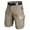 Khaki, variant on Men's Summer Outdoor Casual Patchwork Pocket Cargo Shorts, Sport Utility Pants for Fun and Adventure,Army Green,L