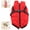 Red, variant on Waterproof Winter Dog Jacket with Built-in Harness, All-Weather Protection for Outdoor Adventures, 3-in-1 Windproof Design with Secure Zipper