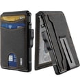 thumbnail image 1 of Cartera Ultrafina Denim Umoven con Clip para Dinero y Bloqueo RFID, 1 of 6