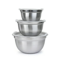 Stainless Steel Mixing Bowl Set - 6 Piece - 6 Units