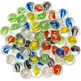 thumbnail image 1 of 100 piezas de canicas de vidrio clásicas y coloridas TANGJMXG 14 mm, 1 of 5