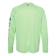 thumbnail image 2 of Columbia Mens PFG Terminal Tackle UPF 50 Long Sleeve Fishing Shirt Key West/Vivid Blue Logo XX-Large, 2 of 4