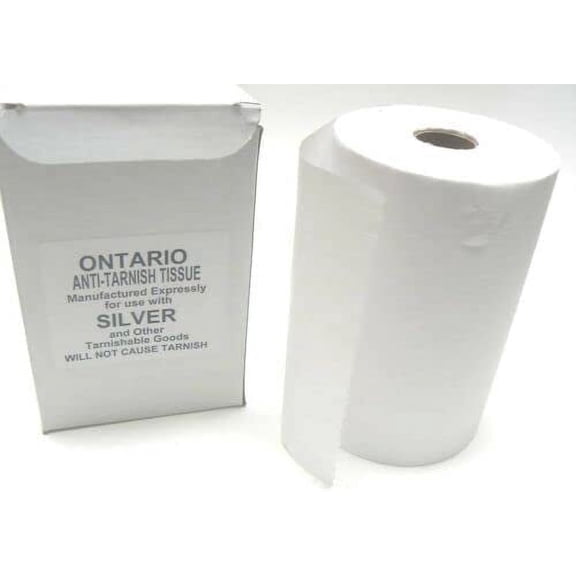 JTS Tissue Paper Jewelry & Watch Wrapping Paper Lint Free Anti-Tarnish Roll 7-3/8"