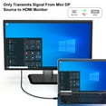 thumbnail image 7 of BENFEI 4K Mini DisplayPort to HDMI Cable, Mini DP to HDMI 6 Feet Cable (Thunderbolt Compatible), 7 of 7