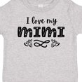 thumbnail image 4 of Inktastic I Love My Mimi with Hearts Boys or Girls Toddler T-Shirt, 4 of 5