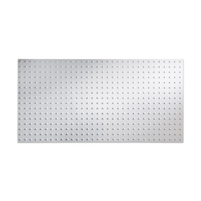 FASÄDE Easy Installation Dome Gloss White Wall Panel (4' x 8' Panel)