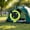 Bright green, variant on WIERPOP Temporary Drying Line Round Winding Reel, Portable Quick-Setup Design for Hotel Stays, Camp Laundry, Small Apartments